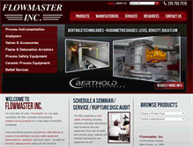 Tablet Screenshot of flowmaster-br.com